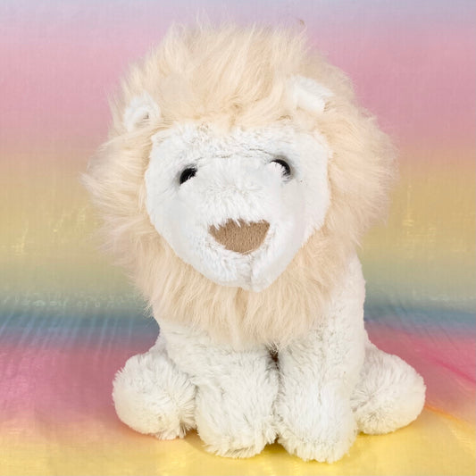 Kuttari the Lion - White with Cream Mane - Medium