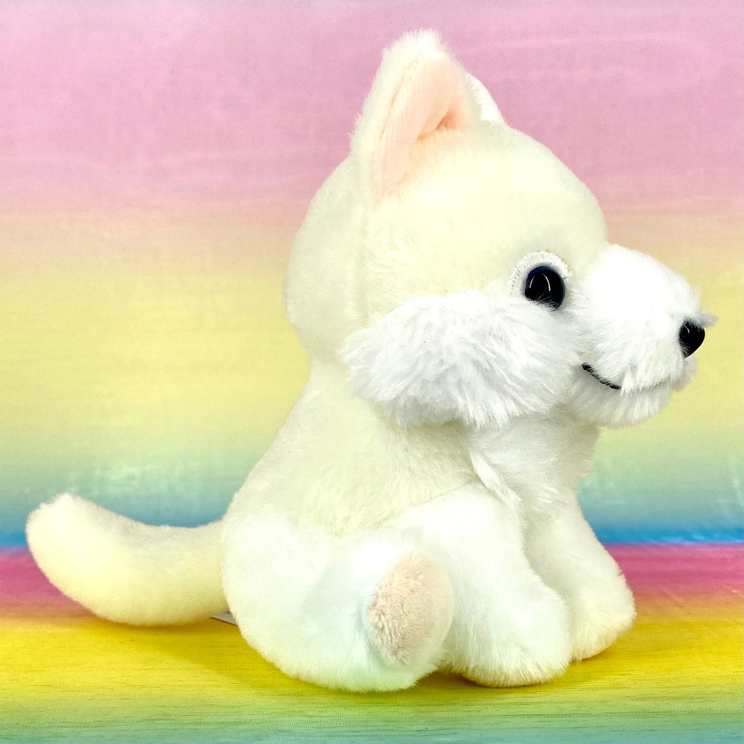 Mofutto Okami The Wolf - Cream with Blue Eyes - Small