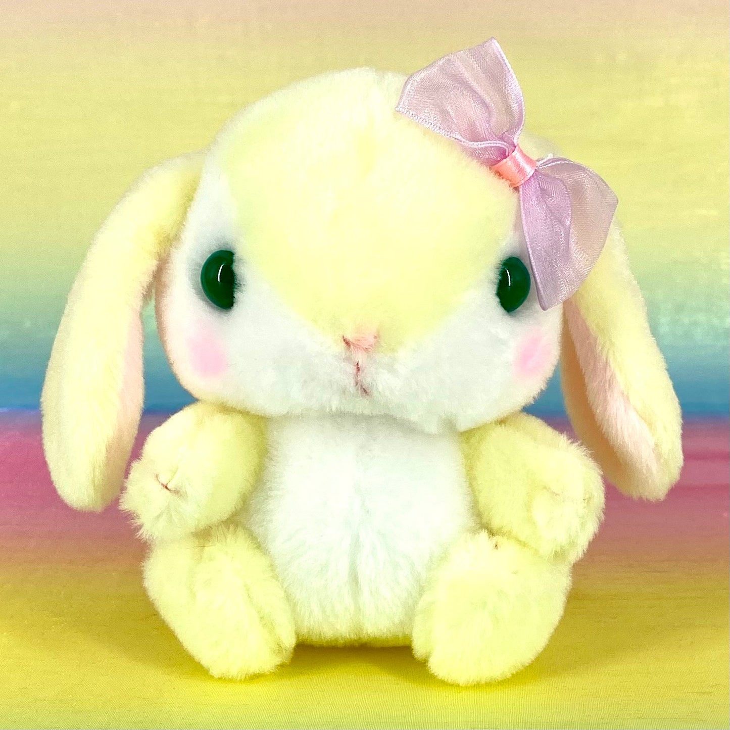 Poteusa Loppy The Rabbit - Lemon with Bow - Small