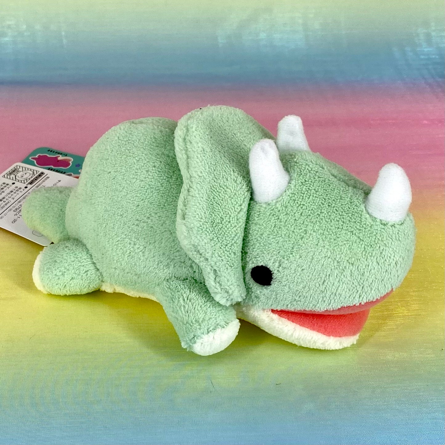 Tsumikko Kyouryu The Dinosaur - Green Triceratops - Small