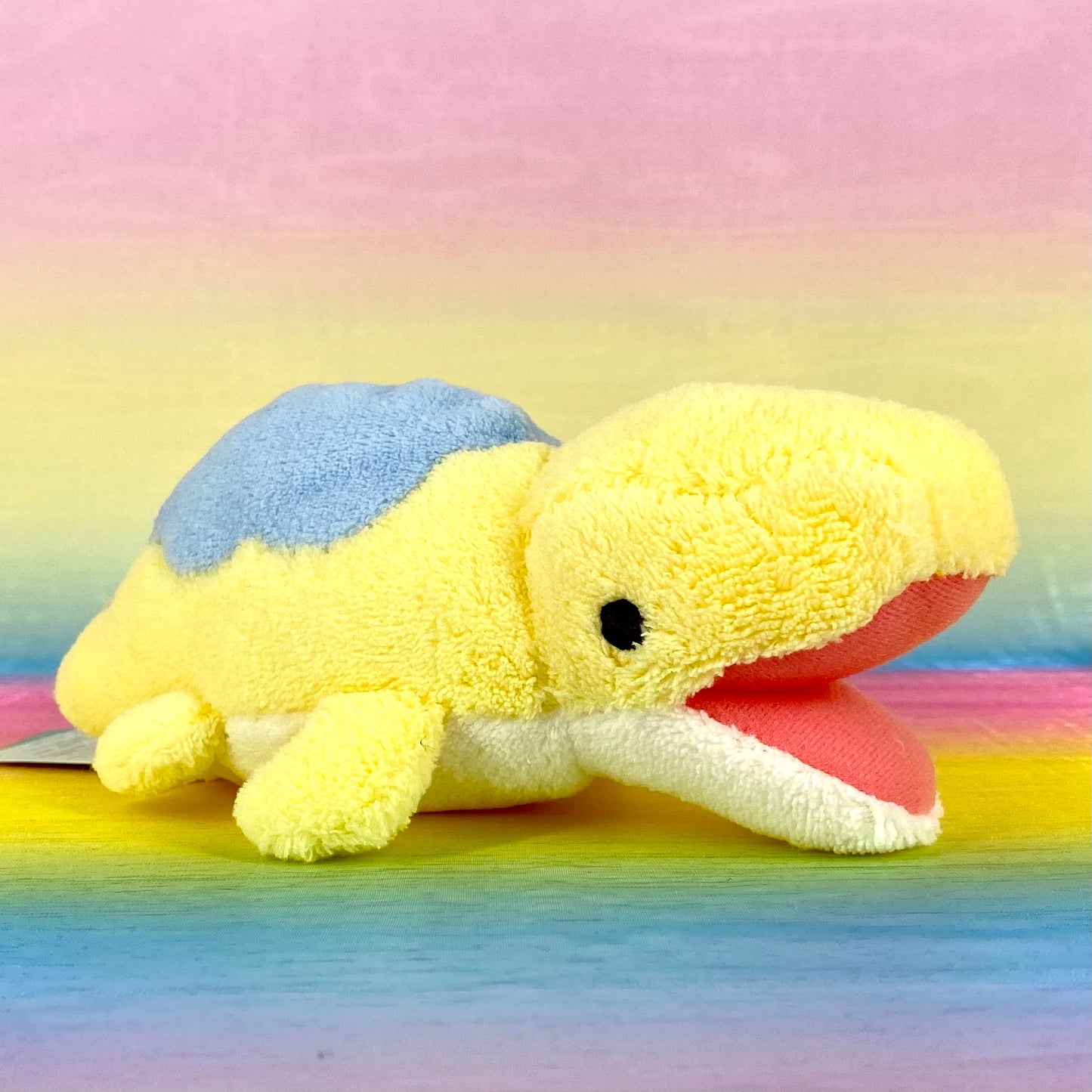 Tsumikko Kyouryu The Dinosaur - Yellow & Blue Plesiosaur - Small