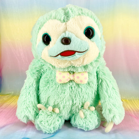 Mikke The Sloth - Mint with Bowtie - Large