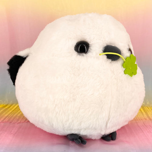 Fuku Fuku The Bird - White with Clover - Medium